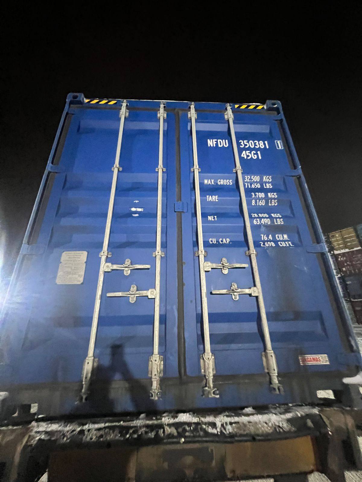 Морской контейнер NFDU3503811